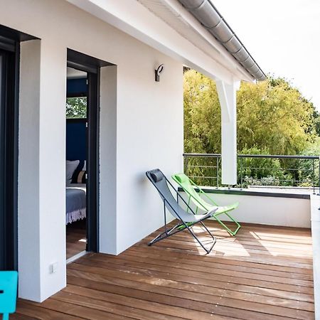 Frenchyhomes☆Villadeluxe☆Plage☆Piscine 安德诺莱斯贝恩 外观 照片