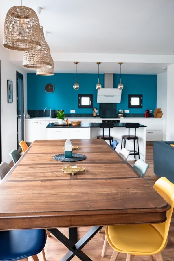Frenchyhomes☆Villadeluxe☆Plage☆Piscine 安德诺莱斯贝恩 外观 照片