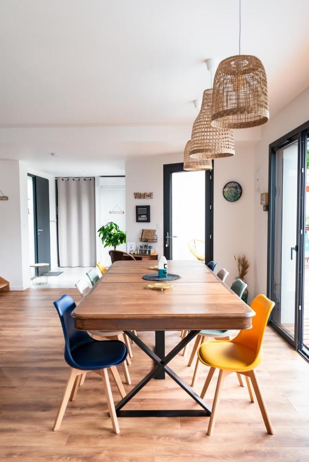 Frenchyhomes☆Villadeluxe☆Plage☆Piscine 安德诺莱斯贝恩 外观 照片