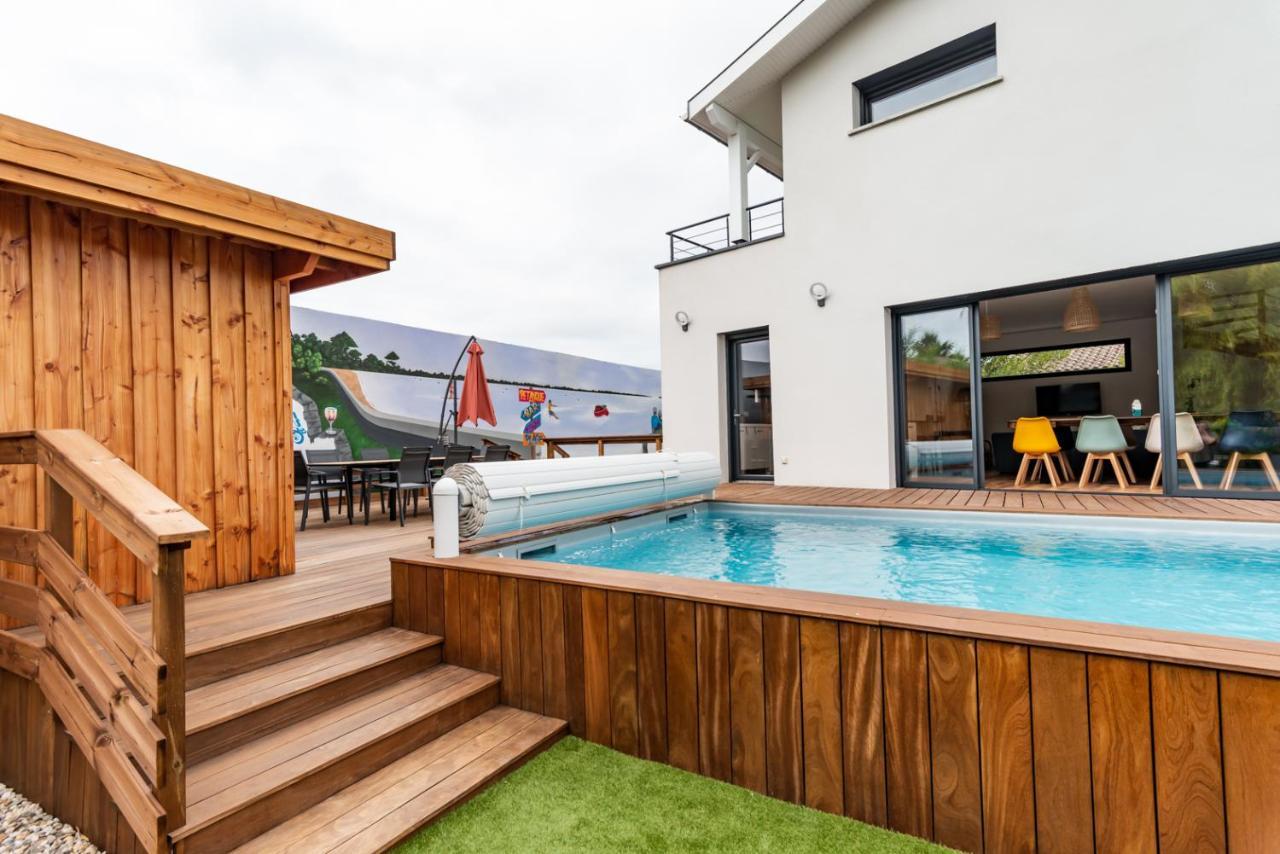 Frenchyhomes☆Villadeluxe☆Plage☆Piscine 安德诺莱斯贝恩 外观 照片