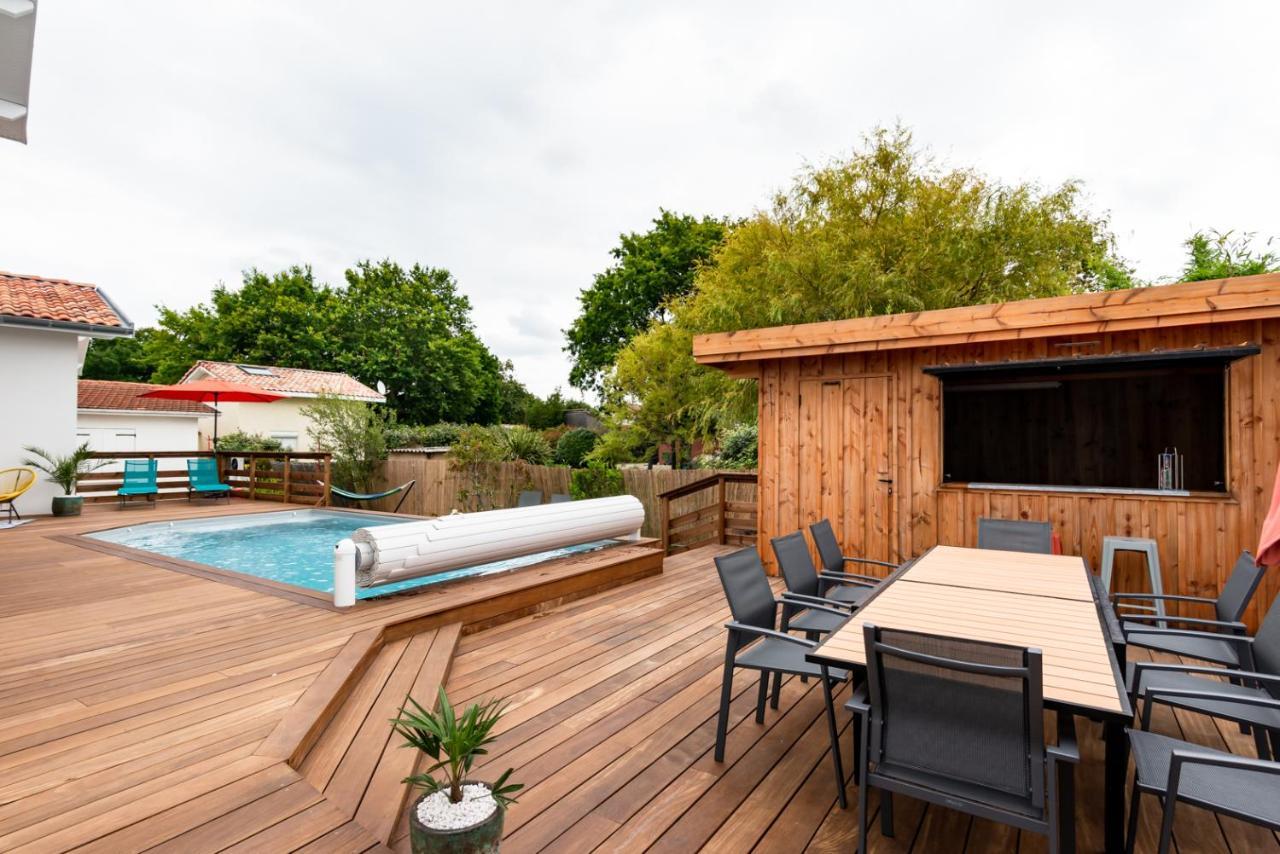 Frenchyhomes☆Villadeluxe☆Plage☆Piscine 安德诺莱斯贝恩 外观 照片