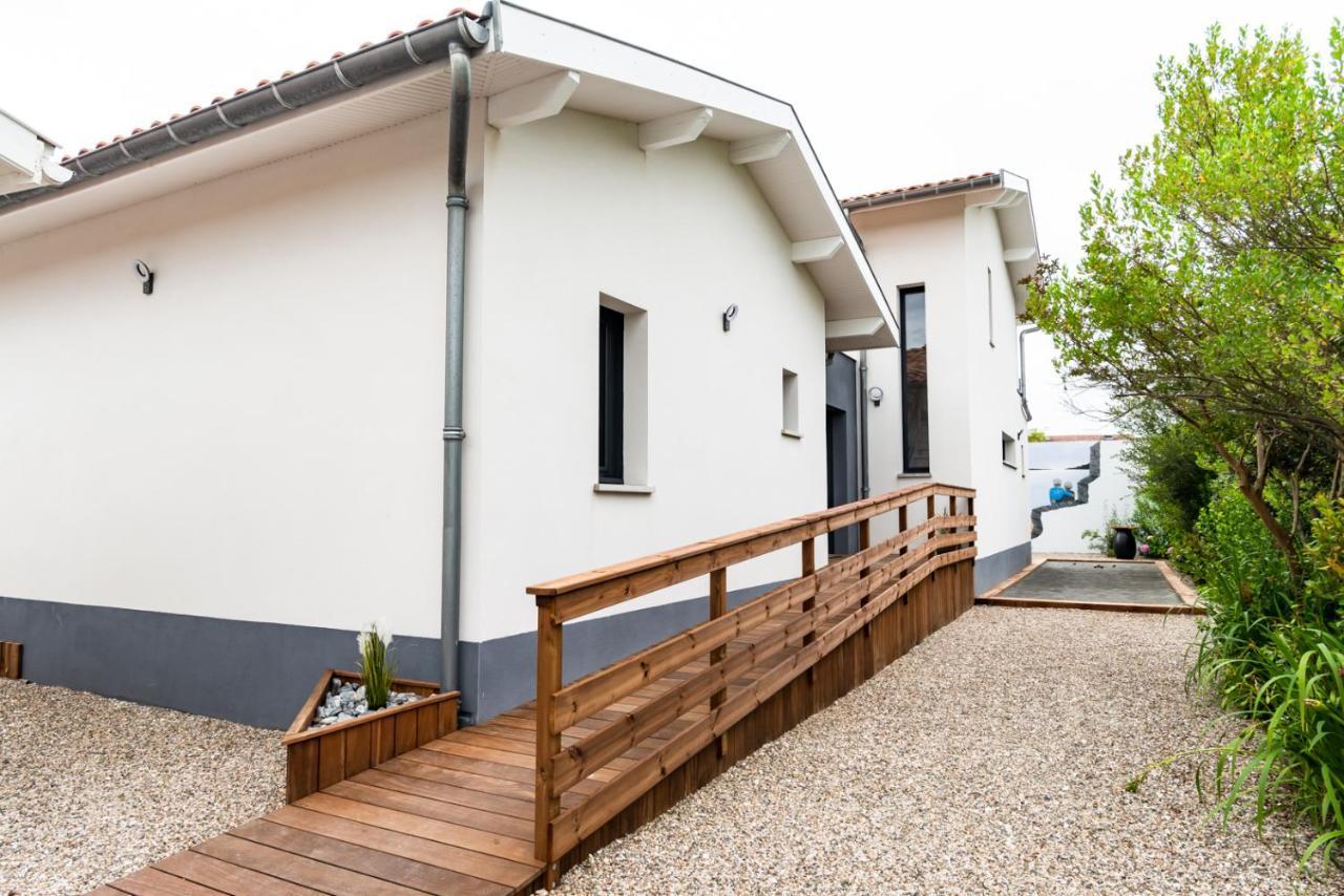 Frenchyhomes☆Villadeluxe☆Plage☆Piscine 安德诺莱斯贝恩 外观 照片