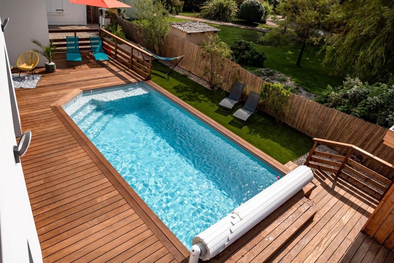 Frenchyhomes☆Villadeluxe☆Plage☆Piscine 安德诺莱斯贝恩 外观 照片