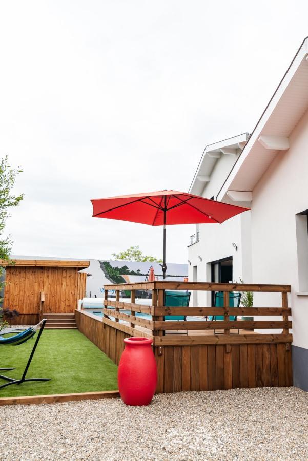 Frenchyhomes☆Villadeluxe☆Plage☆Piscine 安德诺莱斯贝恩 外观 照片