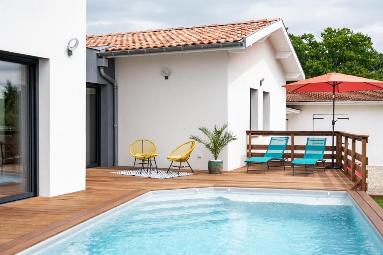 Frenchyhomes☆Villadeluxe☆Plage☆Piscine 安德诺莱斯贝恩 外观 照片