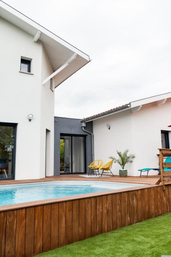 Frenchyhomes☆Villadeluxe☆Plage☆Piscine 安德诺莱斯贝恩 外观 照片