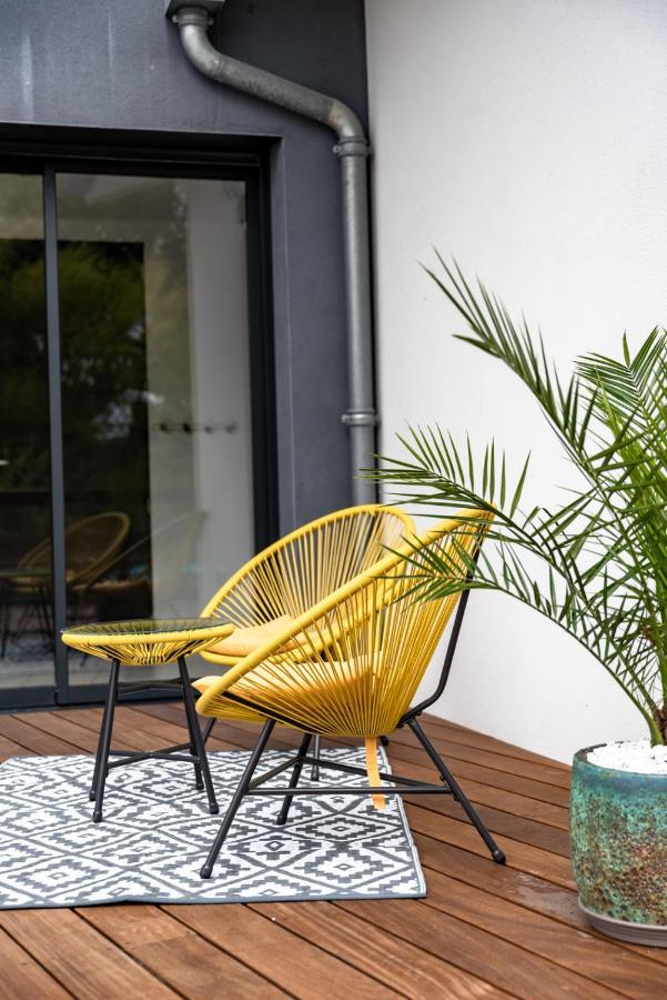 Frenchyhomes☆Villadeluxe☆Plage☆Piscine 安德诺莱斯贝恩 外观 照片